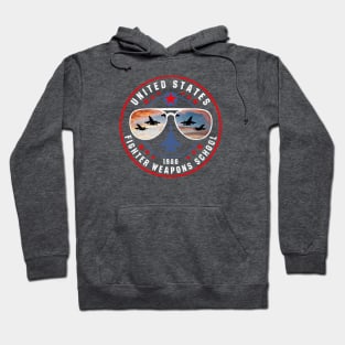 US Fighter Weapons School Glasses Hoodie